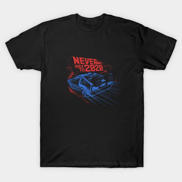 Never Back to 2020 T-Shirt by bambgood